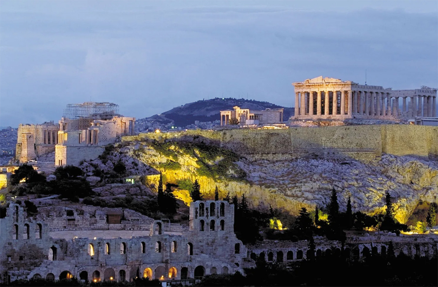 Acropolis of Athens, Greece