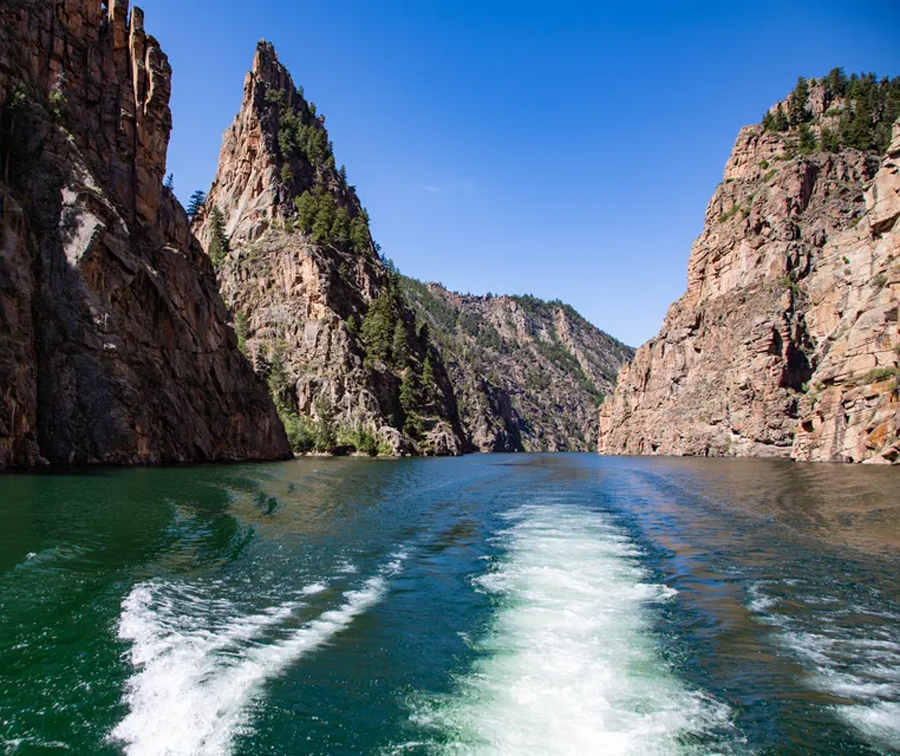 The Curecanti Needle, Black Canyon, Colorado, USA