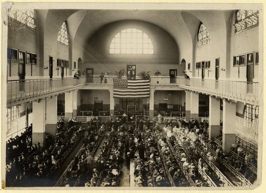 Main Hall, Ellis Island, USA