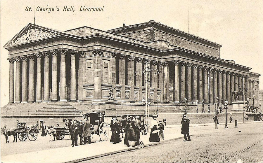 St. George’s Hall in Liverpool, England