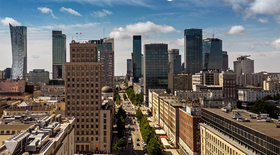 Warsaw City Centre, Poland