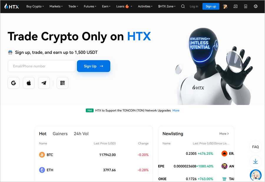 HTX platform