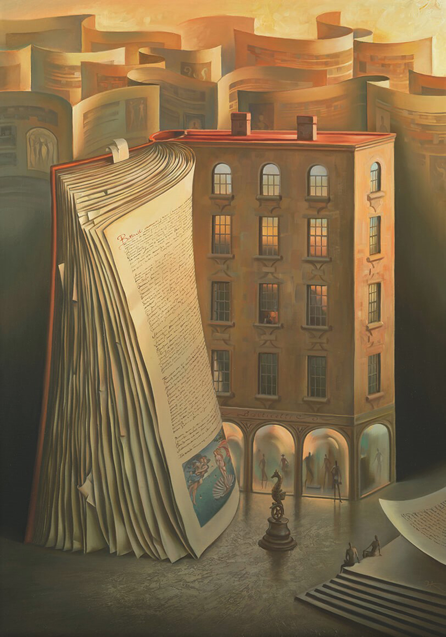 History of the House Vladimir Kush art