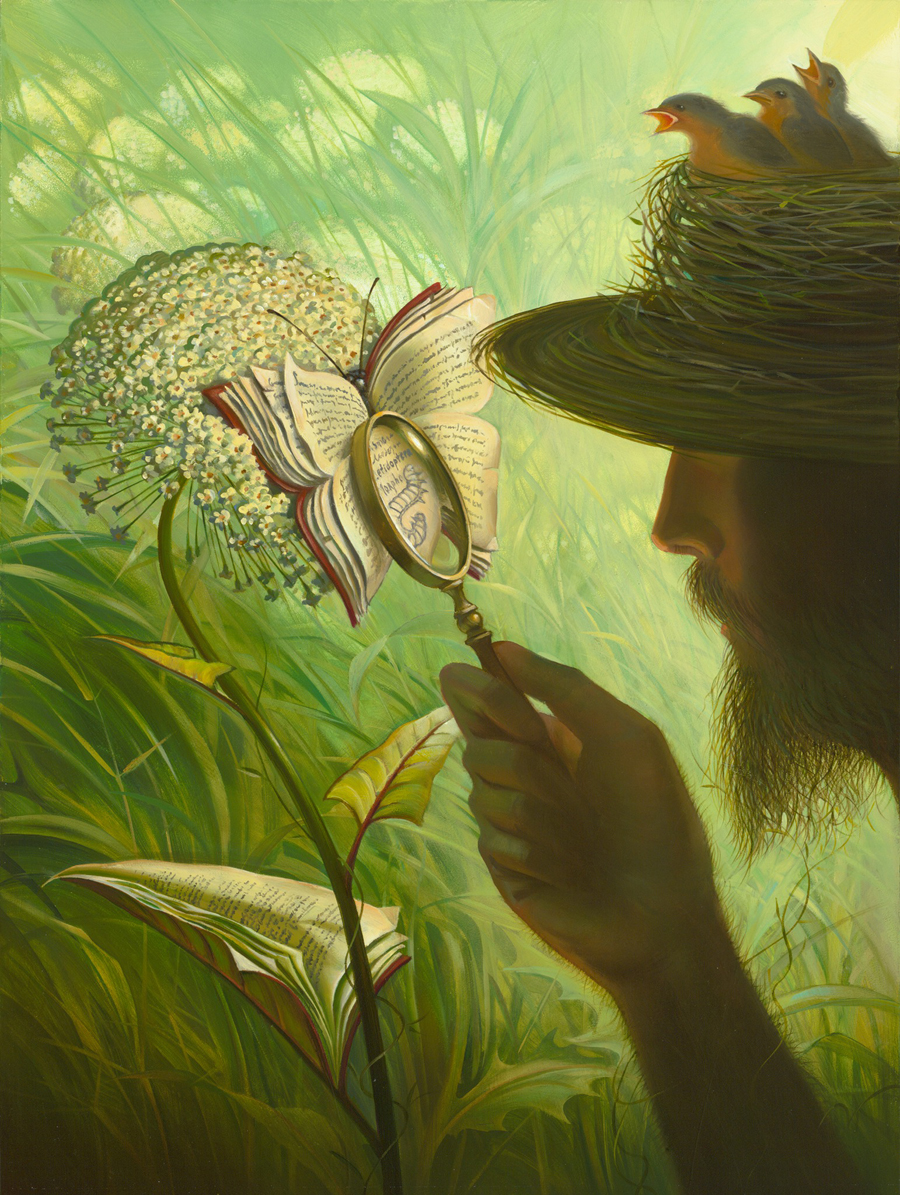 Naturalist Vladimir Kush art