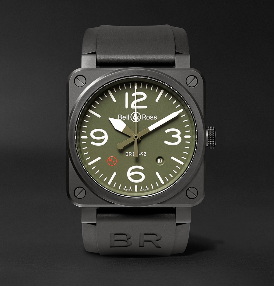 Bell & Ross Aviation with Hunters Green Dial