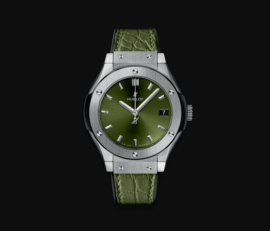 Hublot Classic Fusion Green Titanium