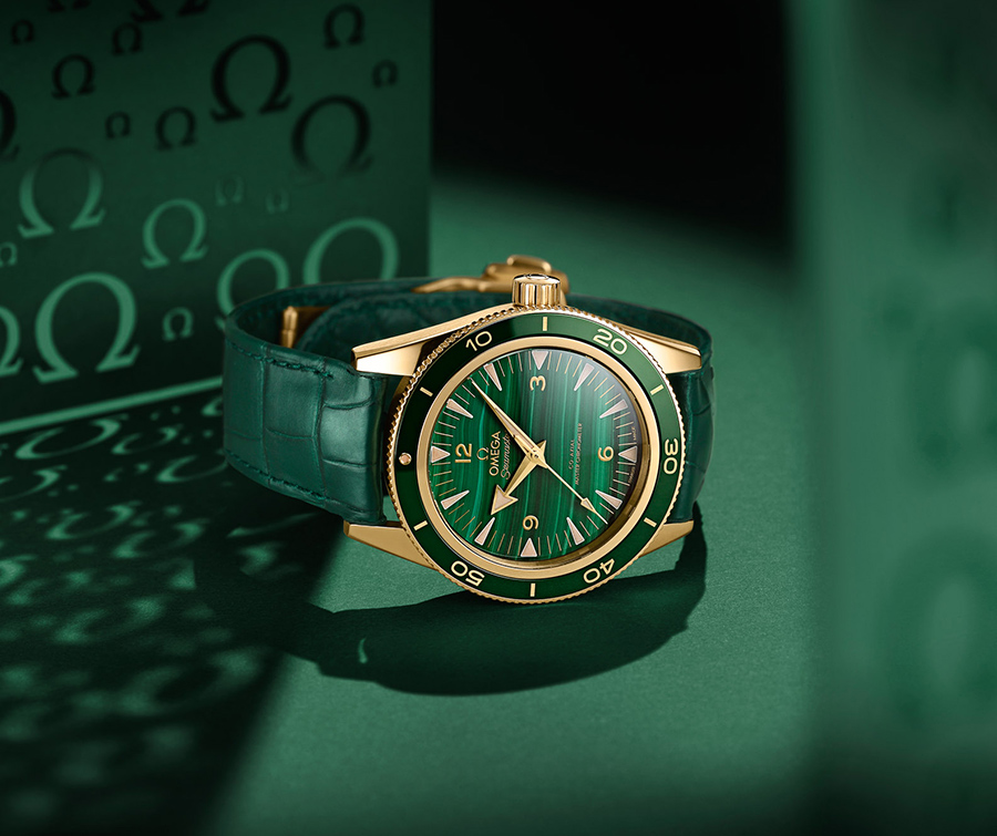 Omega Seamaster 300 Malachite