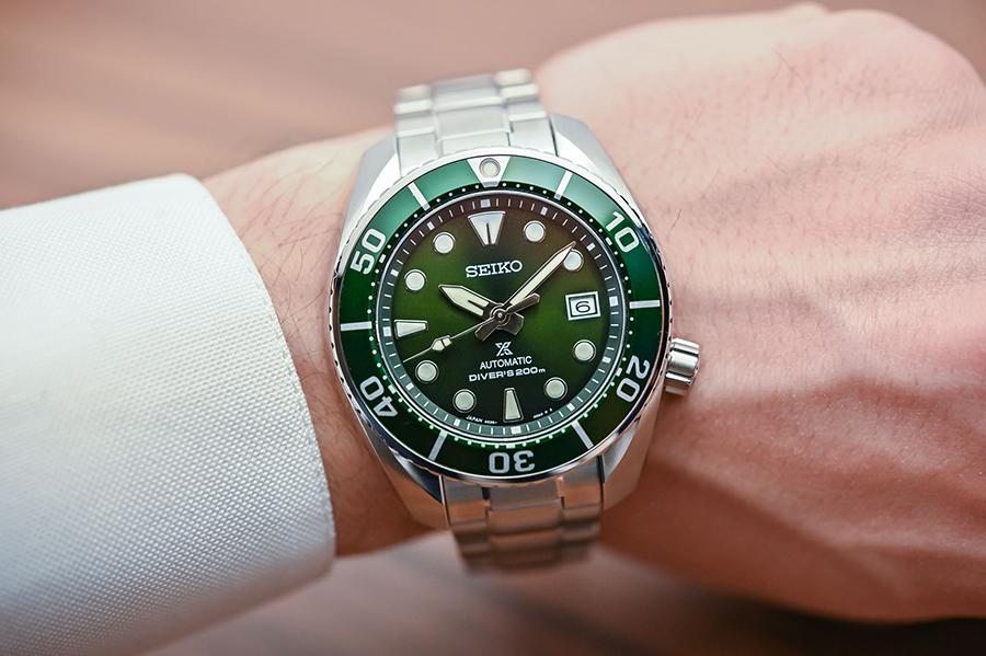 Seiko Prospex Geen 'Sumo' Divers Watch