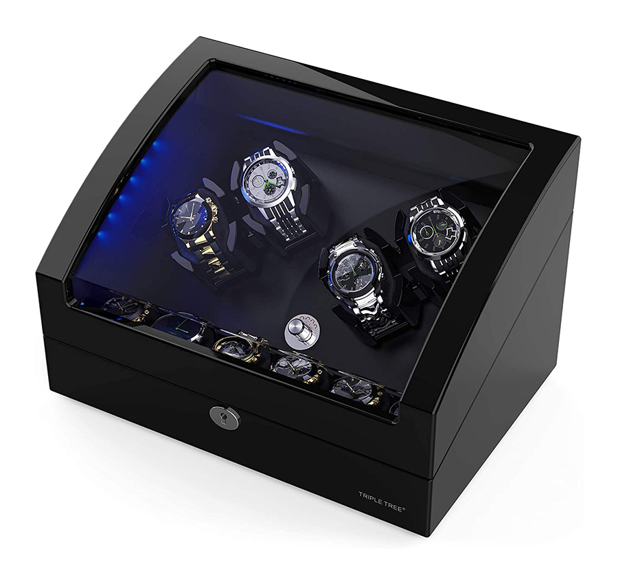 TRIPLE TREE Watch Winder for 4 Automatic Watches